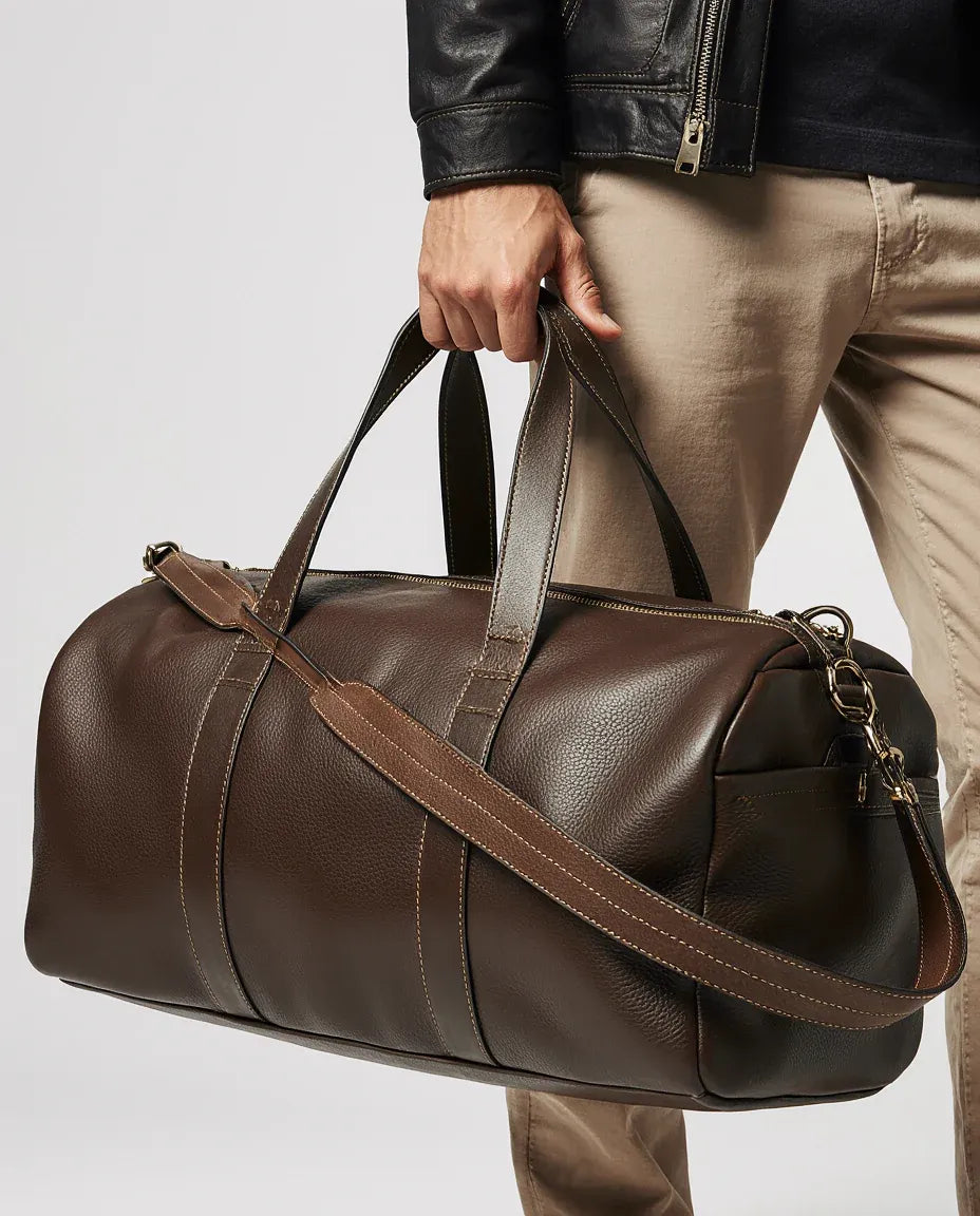 Men's Leather Duffel Bags